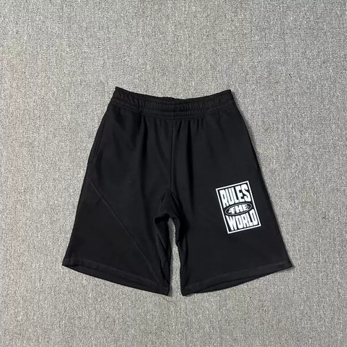 Corteiz "Rules The World" (RTW) Heavyweight Shorts black